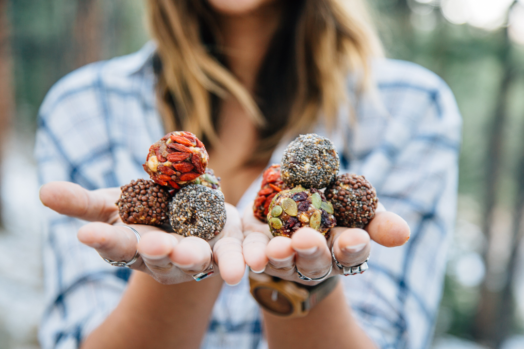 trail mix balls