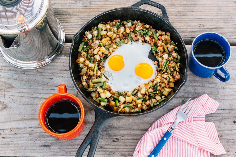 Asparagus Pancetta Skillet Hash Fresh Off the Grid