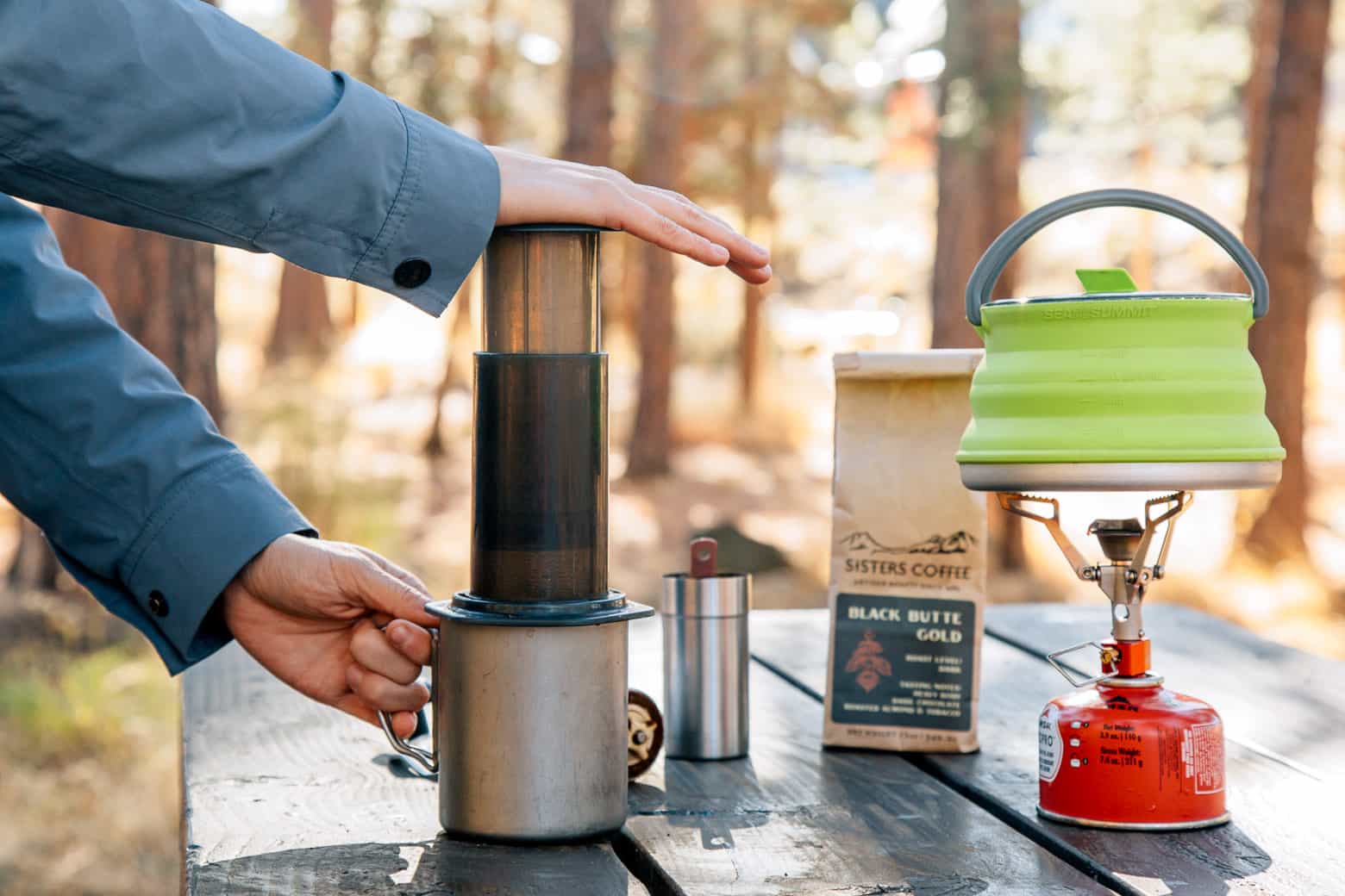 How to Make Amazing Camp Coffee with an Aeropress Coffee Maker Fresh
